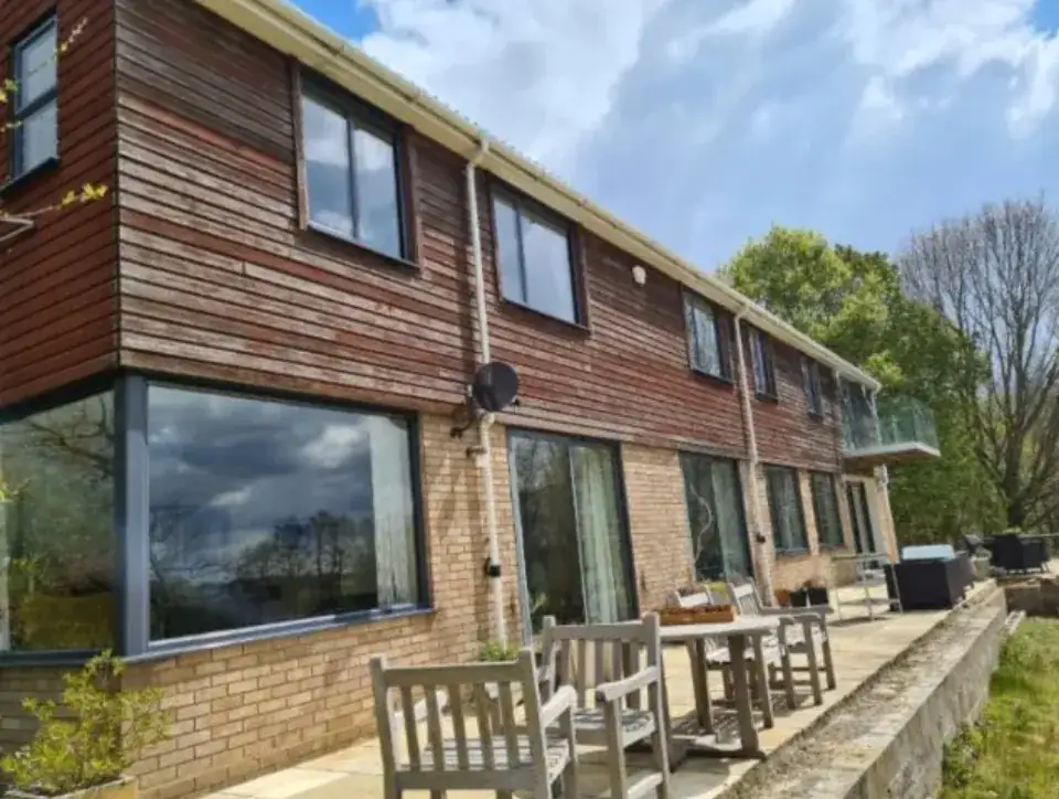 Slimline aluminium windows supplied by Tradesupply Windows, Ipswich