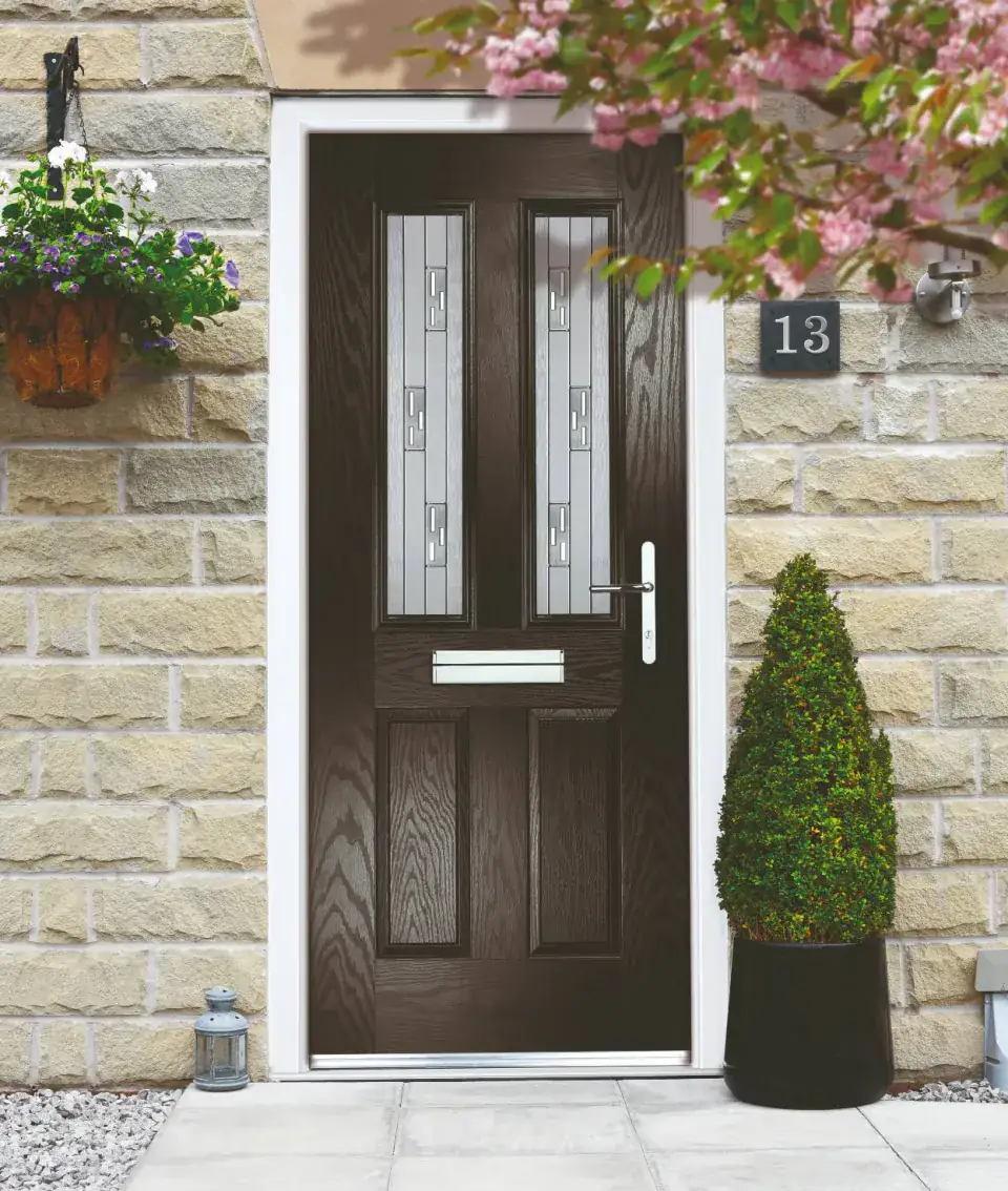 Anthracite doors supplied to a customer in Stowmarket